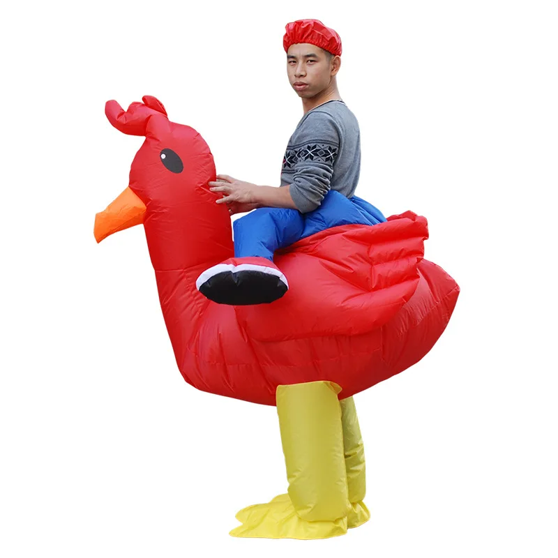 Inflatable Rooster Costume (1)