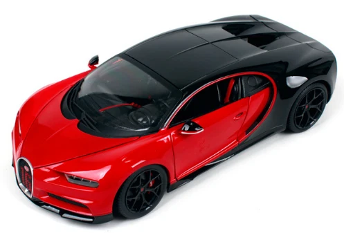 1:18 Bugatti Chiron литая под давлением модель родстер автомобиль с оригинальной коробкой Детский Рождественский подарок Модель автомобиля игрушки - Цвет: A