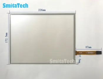 

10.4 inch 172.5*226mm 4wire Resistive Touch Screen Panels for GPS Touch screen digitizer panel replacement