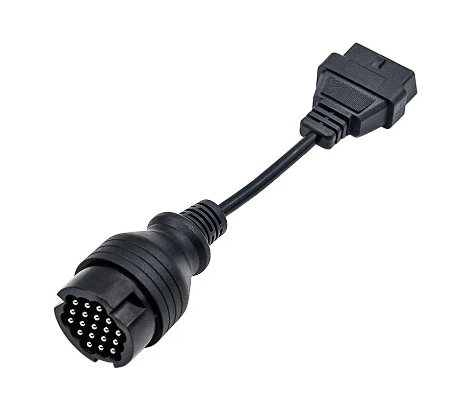 OBD кабель для Porsche 19 pin To 16 Pin OBD2 адаптер 19 pin to OBDII 16 Pin гнездовой разъем автомобильный кабель 16pin FEMALE