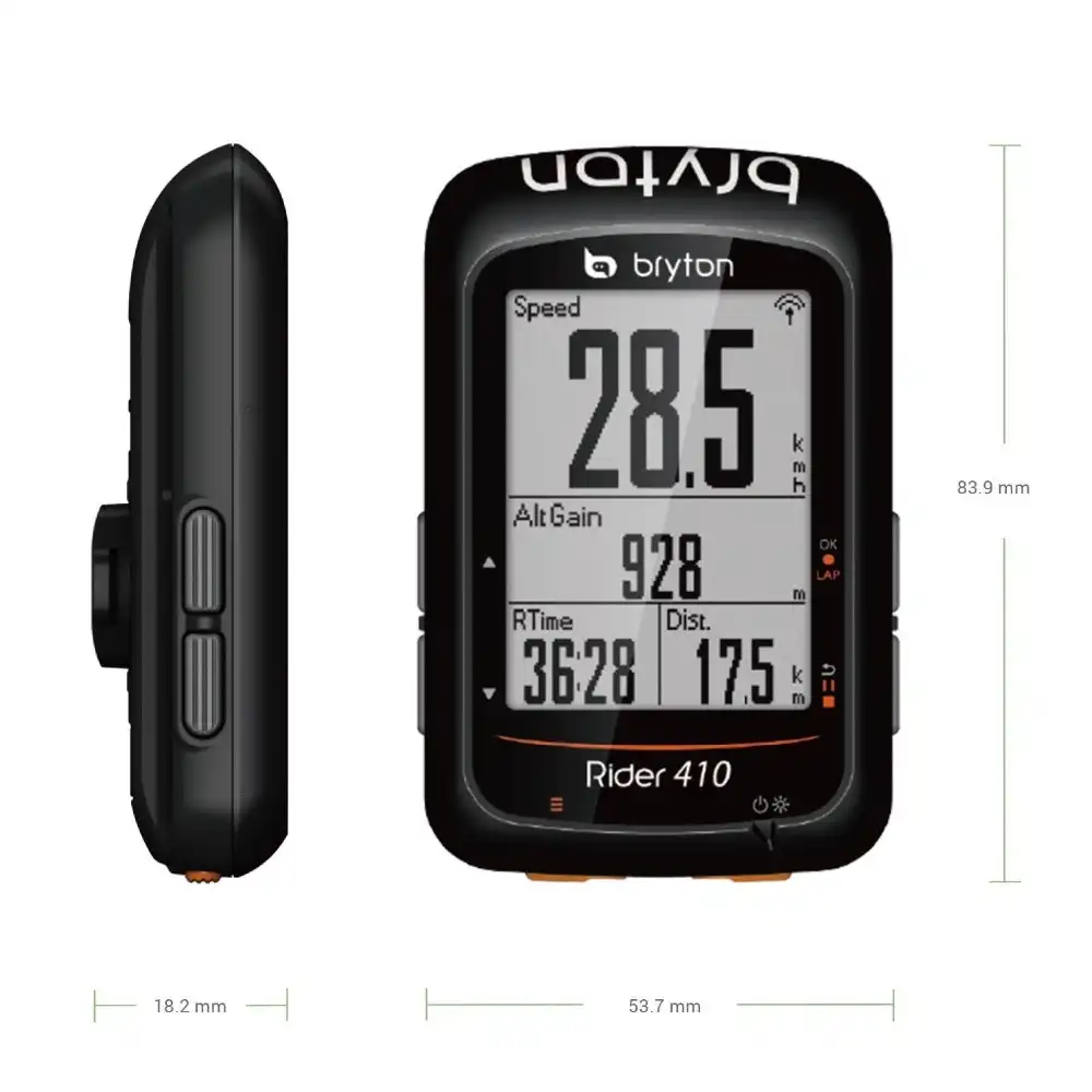 bryton 410 vs garmin 520