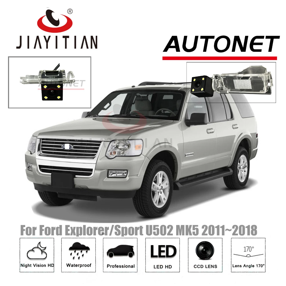 Камера заднего вида JiaYiTian для Ford Explorer/Sport U502 MK5 2011 ~ 2018 CCD камера с ночным видением|rear