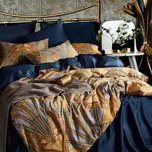 Роскошное постельное белье из египетского хлопка, комплект в европейском стиле, спальные покрывала для девочек, атласное постельное белье королевского размера, домашнее постельное белье