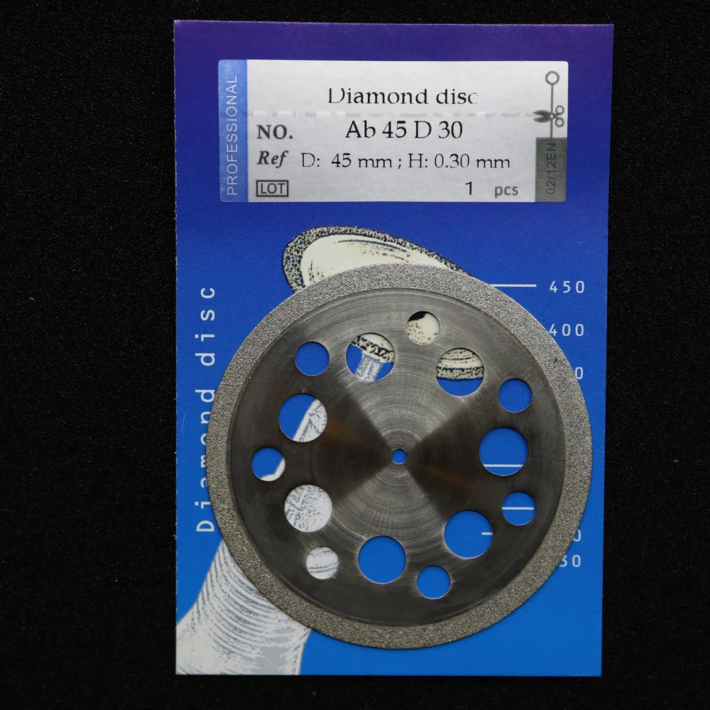 Dental Cutting Plaster Disc Wheel Dental Lab Tool 40&45*0.30mm