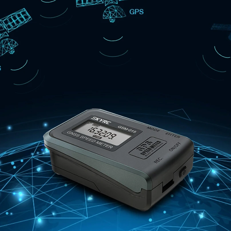 SKYRC Высокоточный ГНСС gps измеритель скорости GSM-015 gps измеритель скорости для радиоуправляемого дрона FPV мультироторный Квадрокоптер самолет вертолет