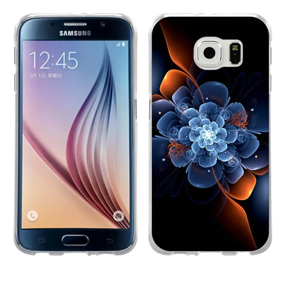 Для Funda samsung S6 силиконовый чехол ТПУ чехол для Galaxy S6 Capa мобильный чехол для телефона для Coque samsung Galaxy S6 S 6 задняя крышка сумка