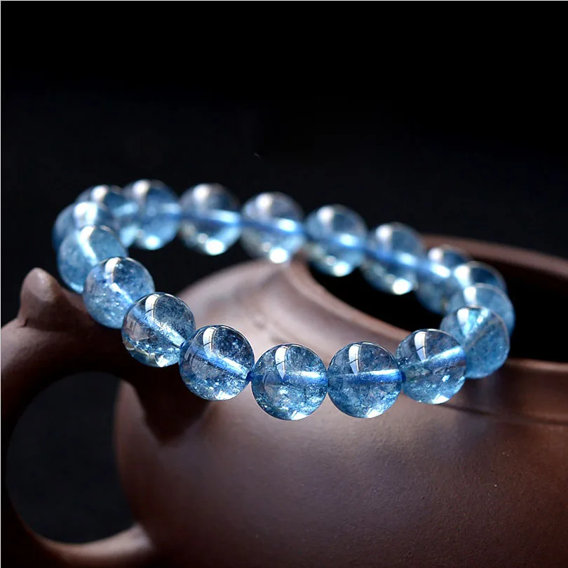 

Crackle Clear Blue Green Ghost Quartz Bracelets Peridot Olive Tourmaline Quartz White Quartz Dog Teeth Purple Amethysts Bracelet