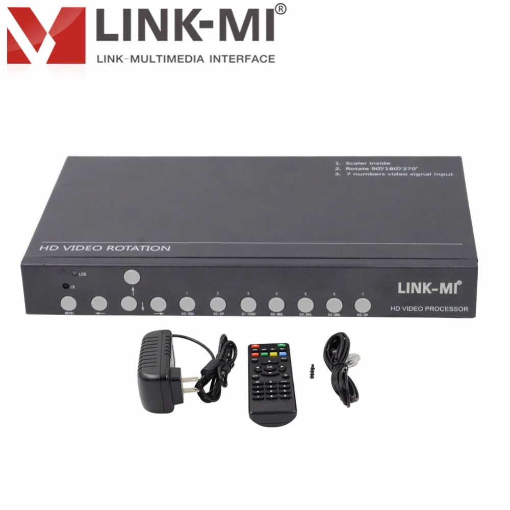LINK MI LM TN701 HD видео Масштабирование поворотный переключатель 90 ° 180 270 С блок с