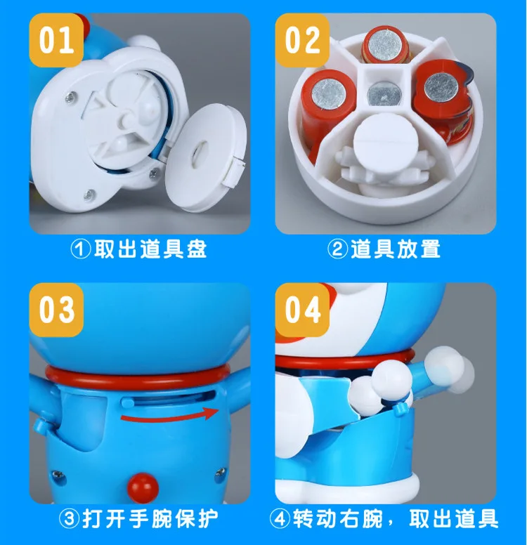2018-Genuine-Doraemon-The-Robot-Spirits-Face-Eyes-Changeable-YouTube-Fashion-Model-Kits-Anime-Action-Figure (1)