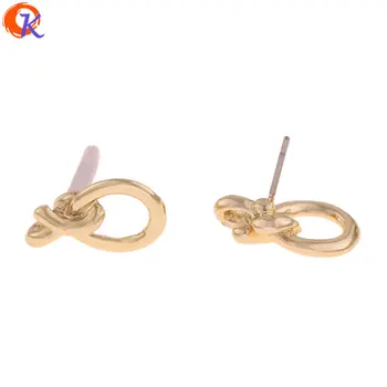 

Cordial Design 100Pcs 10*16MM Jewelry Accessories/Earring Stud/DIY/Tie Knot Shape/Earring Making/Hand Made/Earring Findings