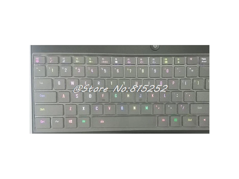 Клавиатура для ноутбука Gigabyte AERO 14 15 15X США Английский с черной рамкой и яркой подсветкой