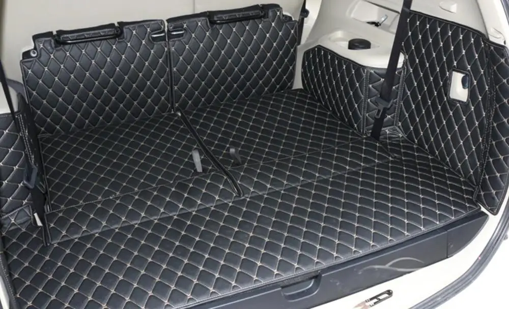 Волоконно кожаный коврик для багажника автомобиля Mitsubishi Challenger mitsubishi Pajero Sport 2008 2016