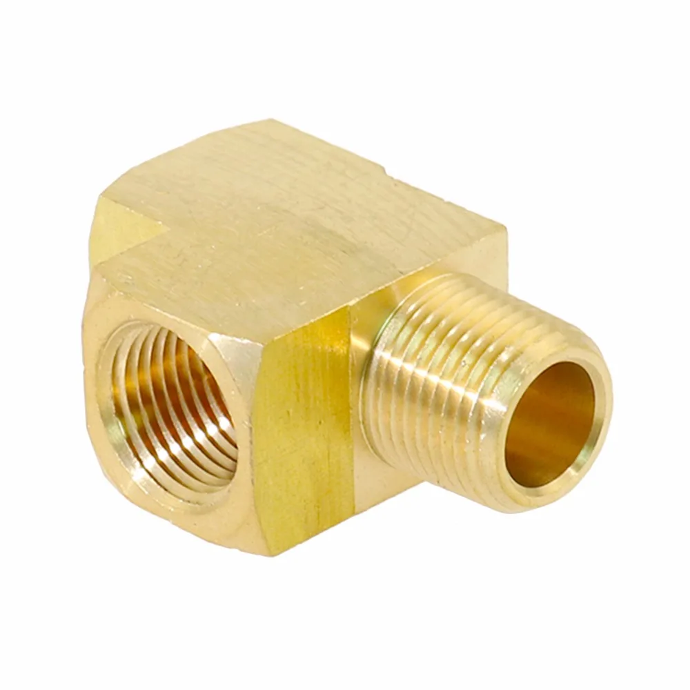 3750 SAE 130424 1/8 1/4 3/8 металлический латунный фитинг для труб Штекерный Тройник уличный