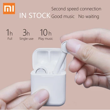 

in stock Xiaomi Air TWS AAC HD True Wireless Bluetooth Earphone Active Noise Cancelling Smart Touch Bilateral Call Headphone