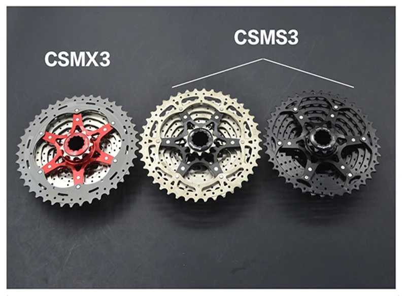 Sunracing 10 скоростей CSMS3 CSMX3 велосипед свободного хода 11-40T 11-42T 11-46T широкое соотношение велосипедная кассета для горных велосипедов инструмент маховик