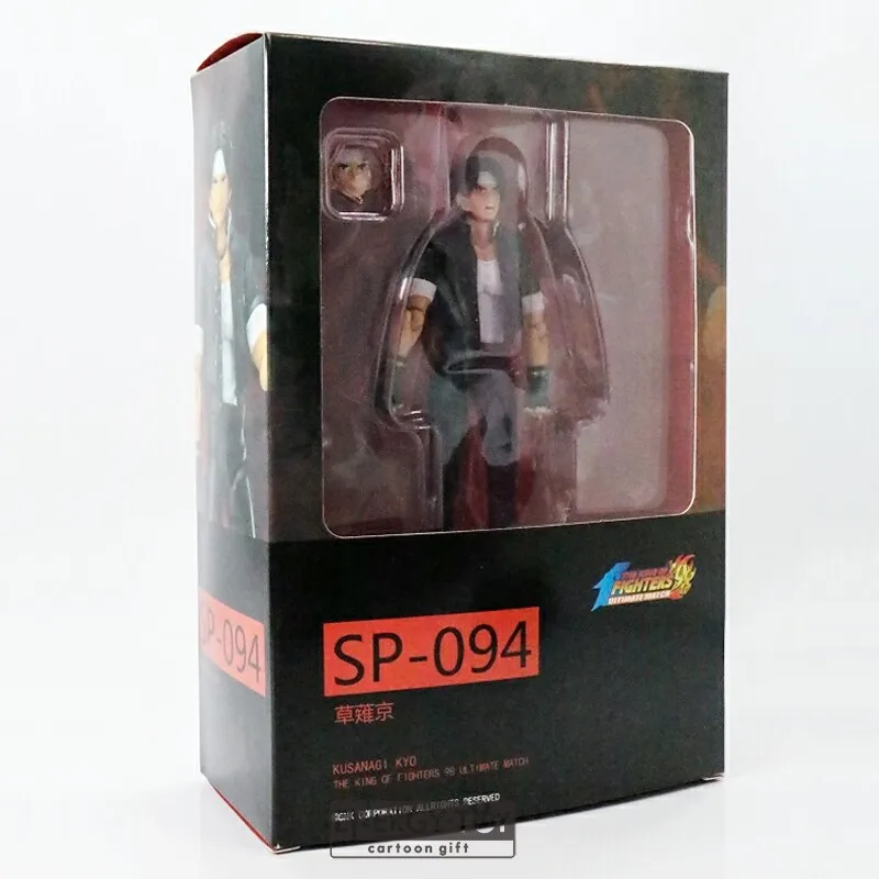 KOF 98 Король бойцов Кио Kusanagi SP 094 Iori Yagami SP 095 экшн фигурка кукла модель игрушка - Цвет: SP094 With Color Box