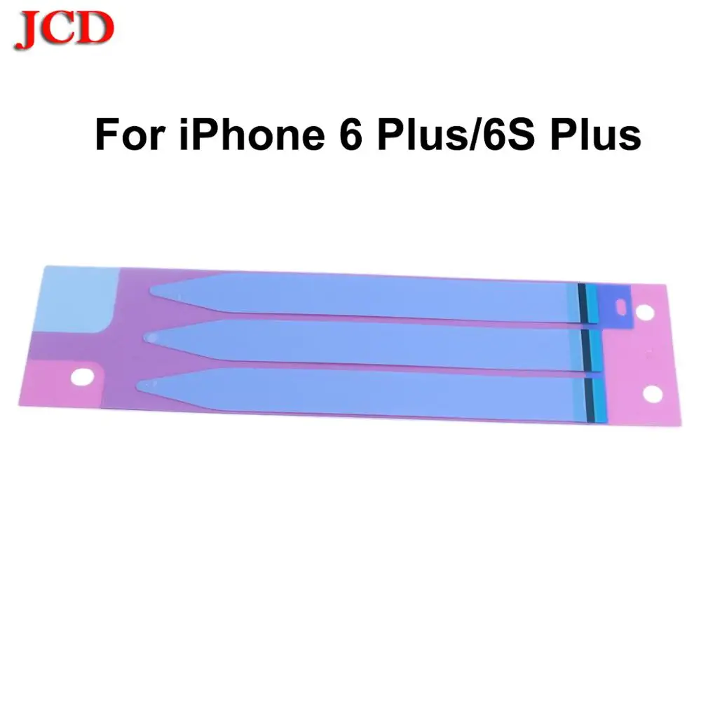 JCD 10 шт. батарейный стикер на клейкой основе для iPhone X 5s 5c 6 6s 7 8 plus клейкая лента для аккумулятора вкладка запасная часть для iPhone X - Цвет: For iphone 6 Plus