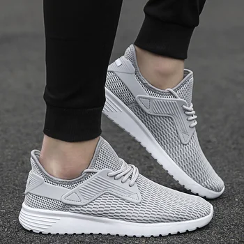 

Vogue Shoes Man For Summer Nice Breathable Mesh Lightweight Male Shoes Adult Vulcanized Fashion Sapato Masculino Comfortable