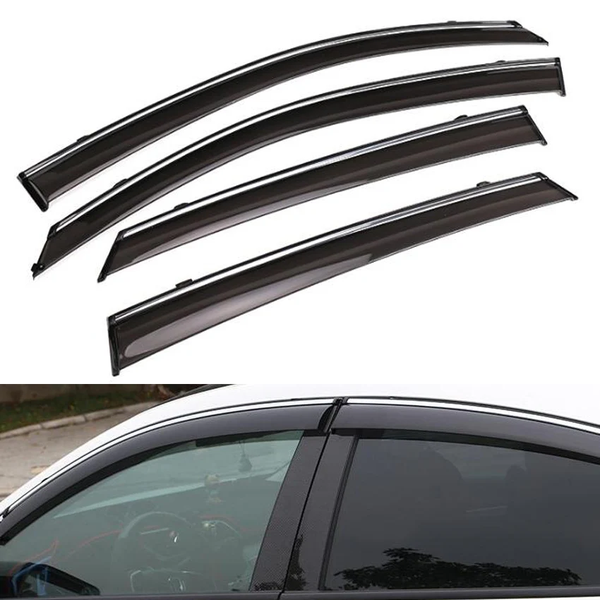 YAQUICKA Fit For Honda Civic 10th 2016 2017 4 Doors Car Door Window sun