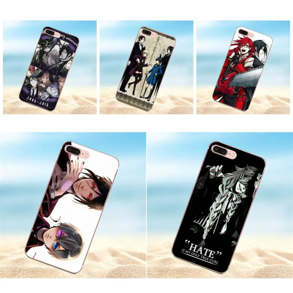 

Qdowpz Personalized Anime Series Black Butler For Huawei G8 Honor 5C 5X 6 6X 7 8 9 Y5II Mate 9 P7 P8 P9 P10 P20 Lite Plus 2017