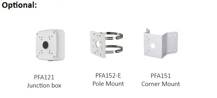 Dahua IPC-HFW1831E 8MP IP камера цилиндрическая сетевая камера POE H.265 IR 50m IP67 камера для системы видеонаблюдения оригинальная