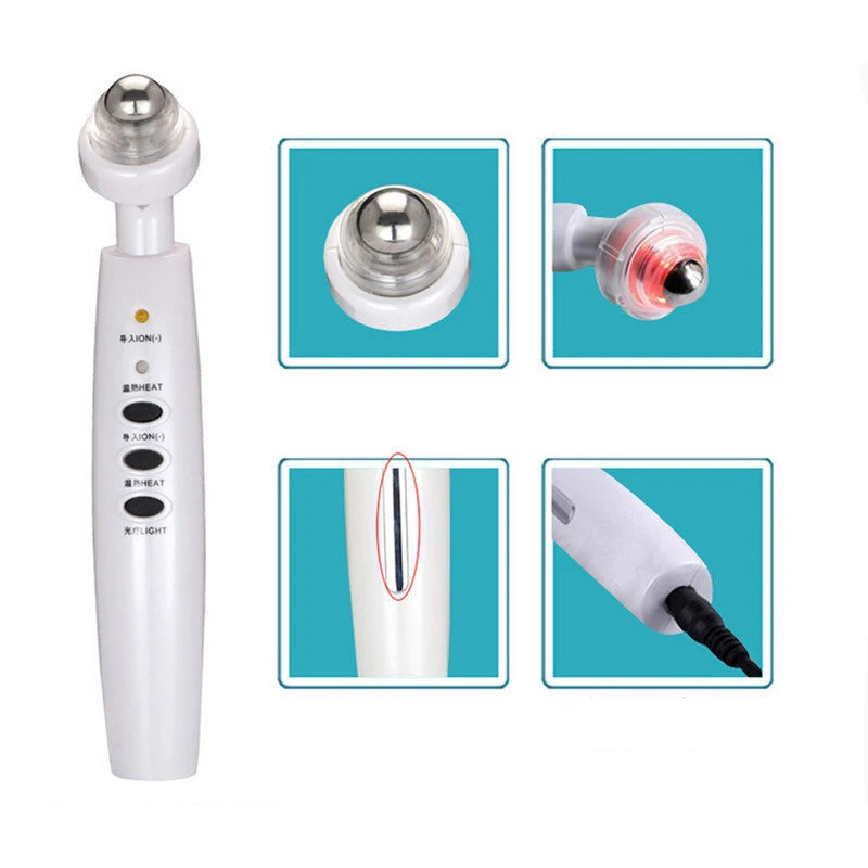 Far Infrared Red Light Photon Warming Therapy Negative Ion Eye Care Anti Aging Wrinkle Removal Beauty Massager Pen|beauty care|eye careion eye |