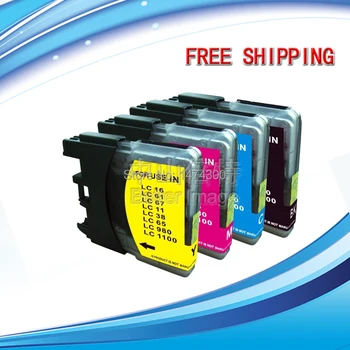 

XIMO 5 PCS Compatible Ink Cartridge for Brother LC11 LC16 LC38 LC61 LC65 LC67 LC980 LC990 LC1100