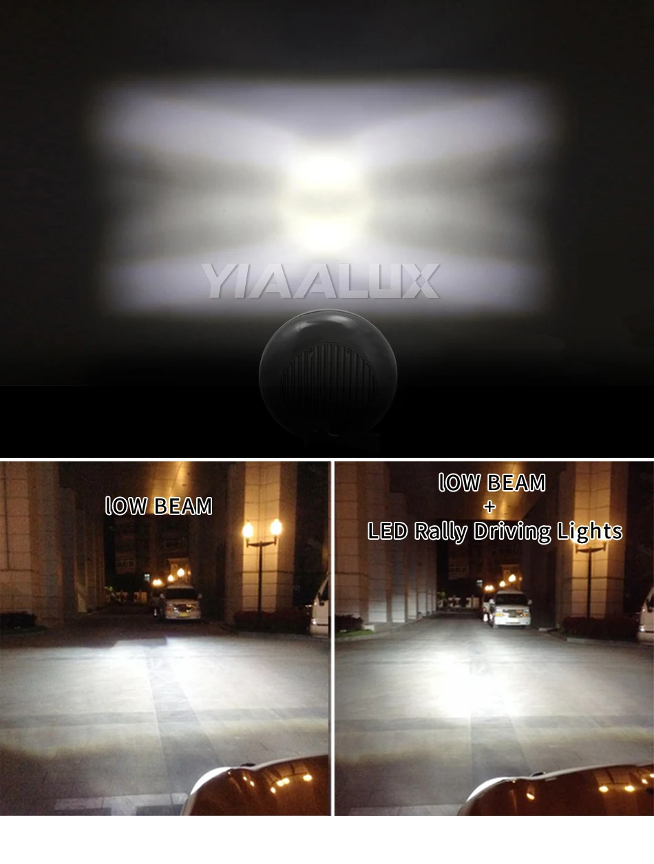 Черный светодиодный фонарь для MINI Cooper, светодиодный фонарь переднего бампера-YIAALUX