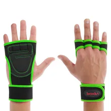 Boodun вес тренировки с поднятием тяжестей перчатки для женщин и мужчин фитнес спорт бодибилдинг гимнастические гантели тренажерный зал руки ладони защитные перчатки