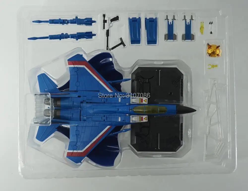 Трансформация G1 MP11 MP-11 STC Ramjet thandt Thunder Six Brother F15 Air-Craft Fighter сплав негабаритных фигурка Робот Игрушки