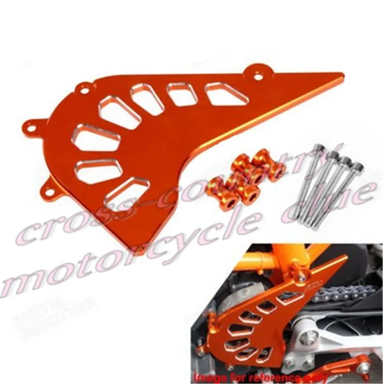 Motorcycle CNC Aluminum Billet Front Sprocket Cover Engine Chain Guard Case Protection For KTM