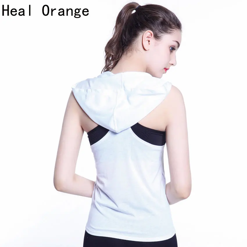 HEAL ORANGE худи для йоги карманные топы для йоги для женщин топ для спортзала женский тренировочный топ рубашка для пробежек спортивная одежда майка