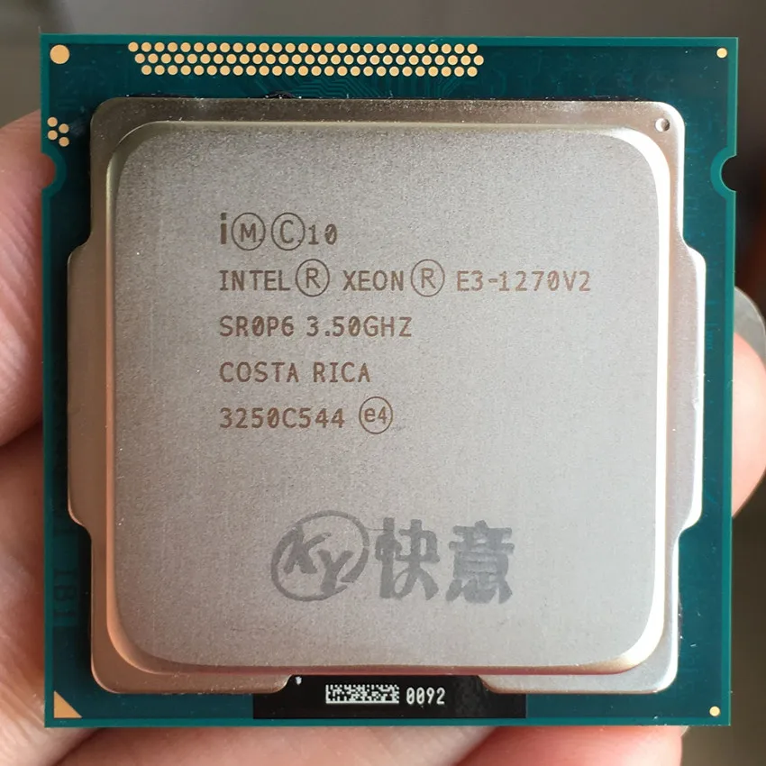 Процессор Intel Xeon E3-1270 V2 E3 1270 V2 четырехъядерный процессор LGA1155 настольный процессор