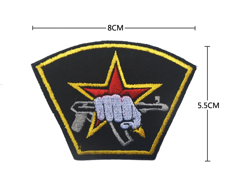 Вышитый тактический боевой badegs русский FSB SPETSNAZ патч армейский крючок армейский патч спецназ для пальто куртки
