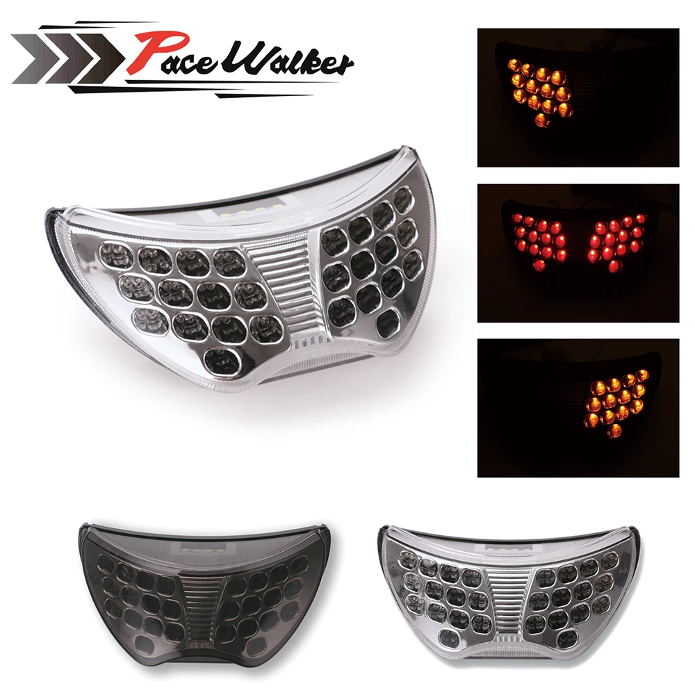 

Free Shipping Motorcycle Turn Signal Light Tail Stop Brake Integrated Lamp LED Tail Light For Honda CBR 600 CBR600 F4 1999 2000