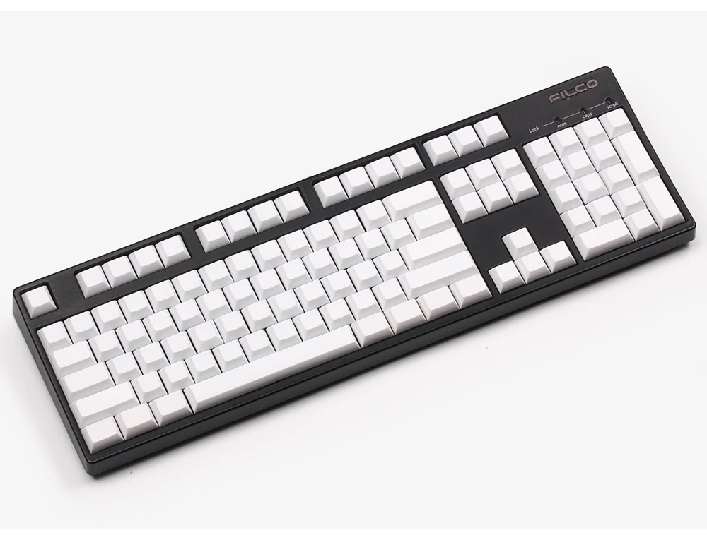 Dsa keycaps пустые печатные 108 толстые pbt для механической клавиатуры Dsa профили ISO ANSI макет