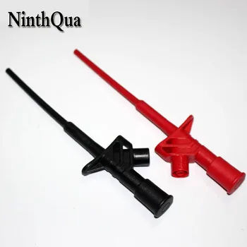 

5 pcs Professional full insulation quick test hook with 4mm banana socket,TC4169 CATIII 1000V /MAX. 10A