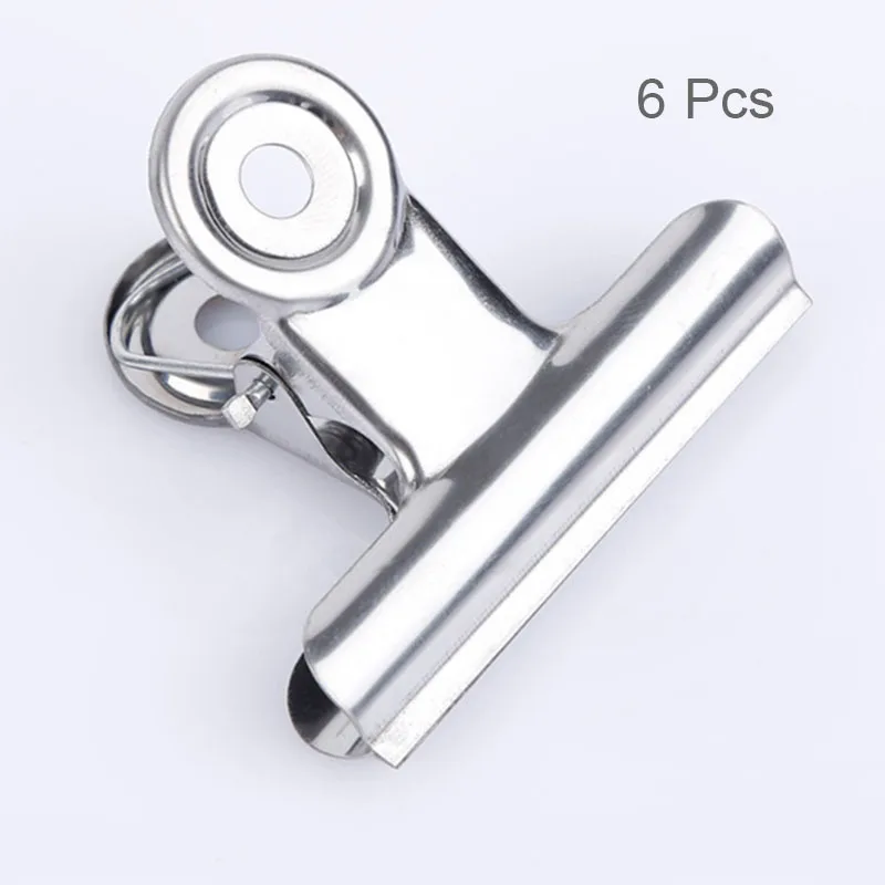 1 Pc C Curve Nail Pinching Tool for Nails Tips Extended Stainless Steel Acrylic Nails Pinchers Nail Finger Clips Nail Art Tools - Цвет: 6pcs Silver