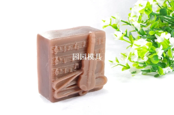 Small Bass Silicone Soap mold Handmade 3d silicone mould DIY Craft molds S331