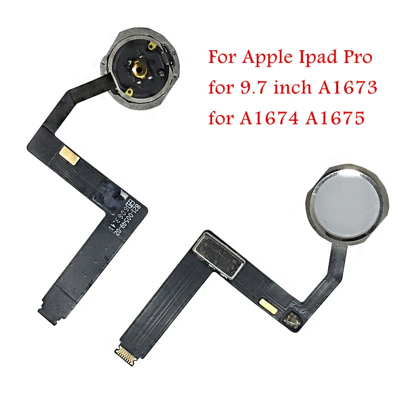 Кнопка Home Flex Cable для Apple iPad Pro 9,7 дюйма A1673 A1674 A1675 отпечаток пальца вкл. сборка кнопок клавиша меню