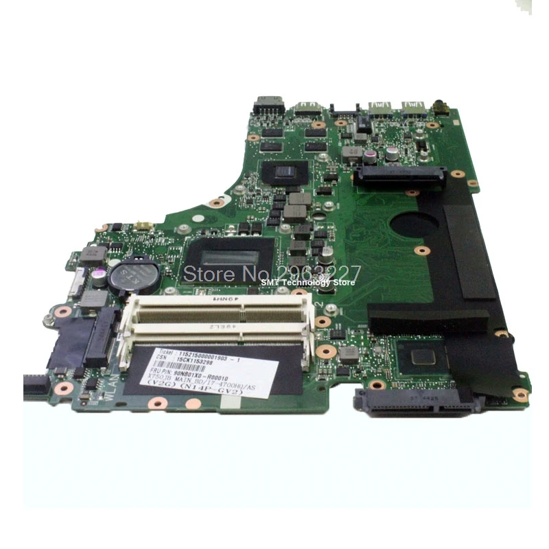 Для For Asus A750J A750JB K750J K750JB X750JB REV2.0 материнская плата с i5 GT740M 2g ram 100% протестированная