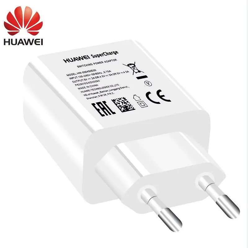 P20 Pro Lite USB Charger Wall Travel SuperCharge Fast Huawei Original