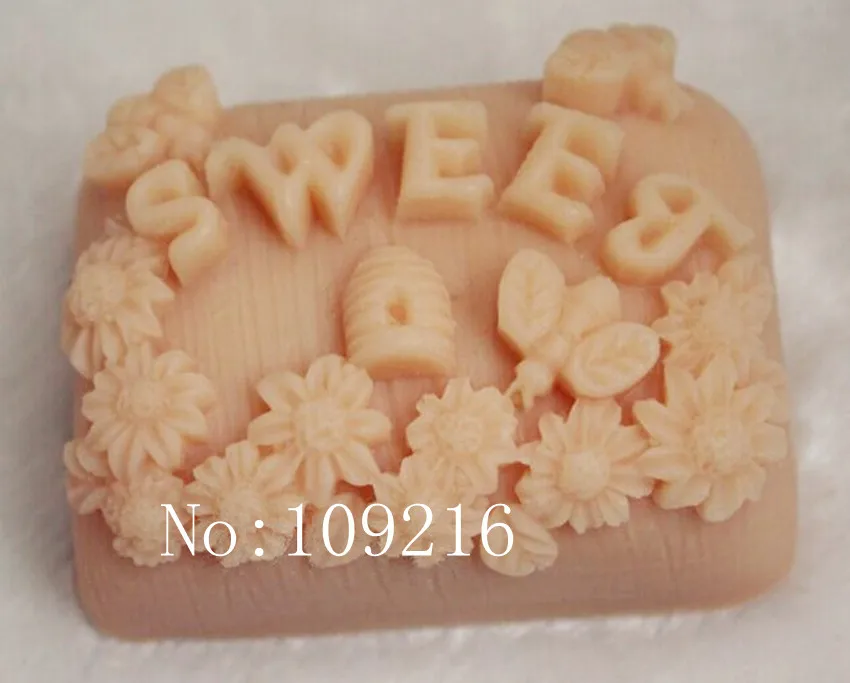 1 шт. sweef(zx246) Силиконовые ручной Мыло Mold ремесел DIY силиконовые формы