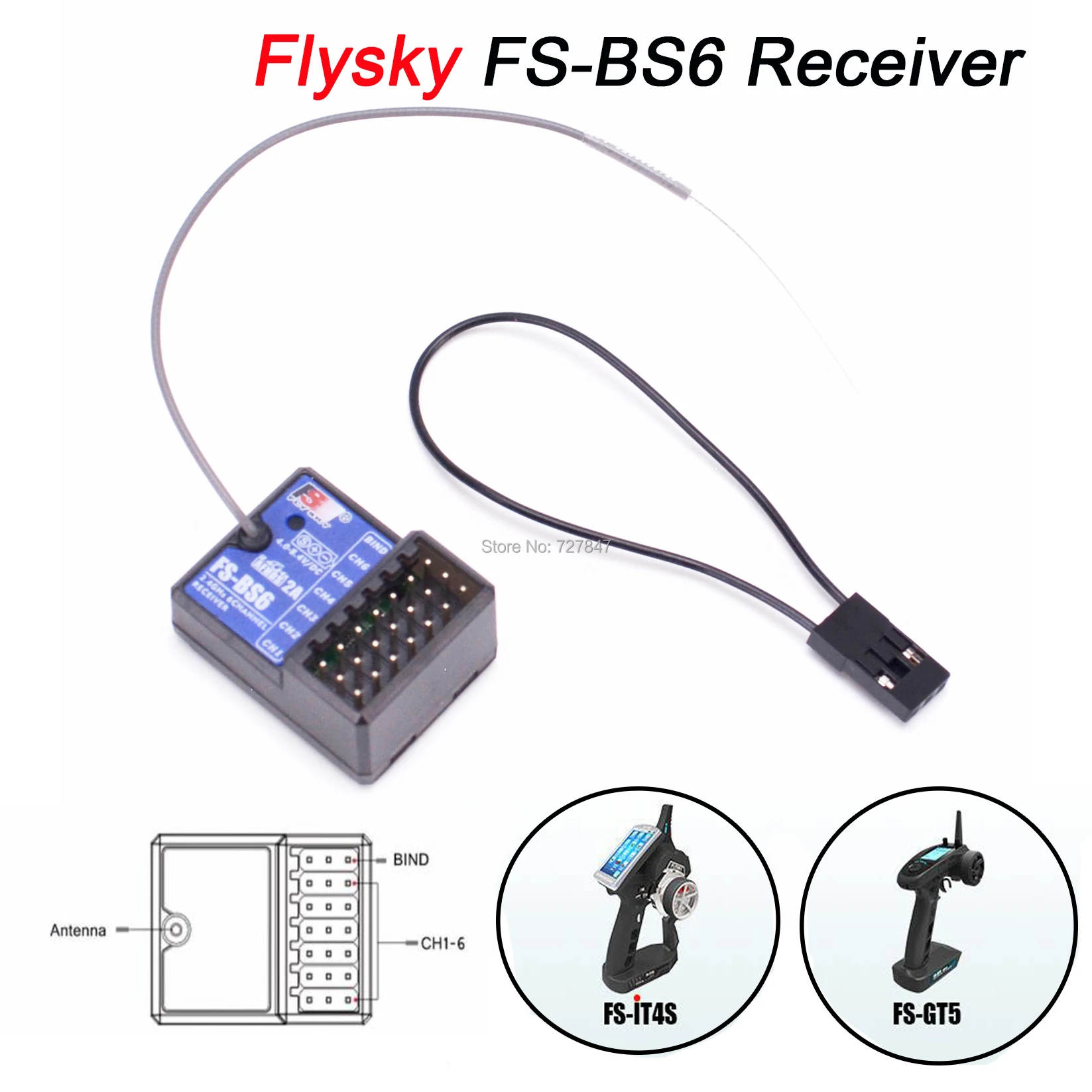 Flysky FS-BS6 receiver