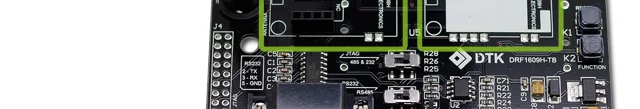 UART последовательный порт ZigBee беспроводной модуль cc2630 чип DRF1609H с PA 1,6 км