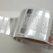 1000 шт. в рулоне Alien 9662 UHF RFID сухая инкрустация 860-960 МГц Higgs3 915 м EPC c1g2 ISO18000-6C можно использовать для RFID тегов и этикеток