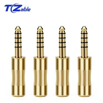 

4.4MM Audio Jack 5-Pole HiFi Headphone Balance Plug For NW-WM1Z A 5 Level PHA-2A Headphone Cable Plug Audio And Video Connector