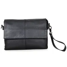 Натуральная винтажная кожаная мужская сумка через плечо Сумка Кроссбоди Кошелек Слинг Сумка для мужчин C003A