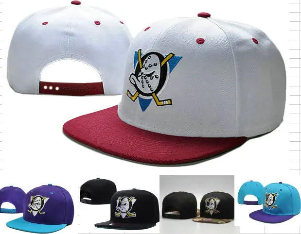 

2019 High quality new Mighty Ducks Adjustable Embroidery Baseball Caps Men Women Snapback Hip Hop Hat Summer Breathable