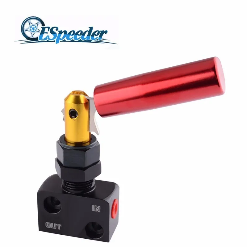 

ESPEEDER Racing Car Lever Type Adjustable Prop Lever Type Racing Proportion Valve Pressure Regulator Brake Bias Adjuster